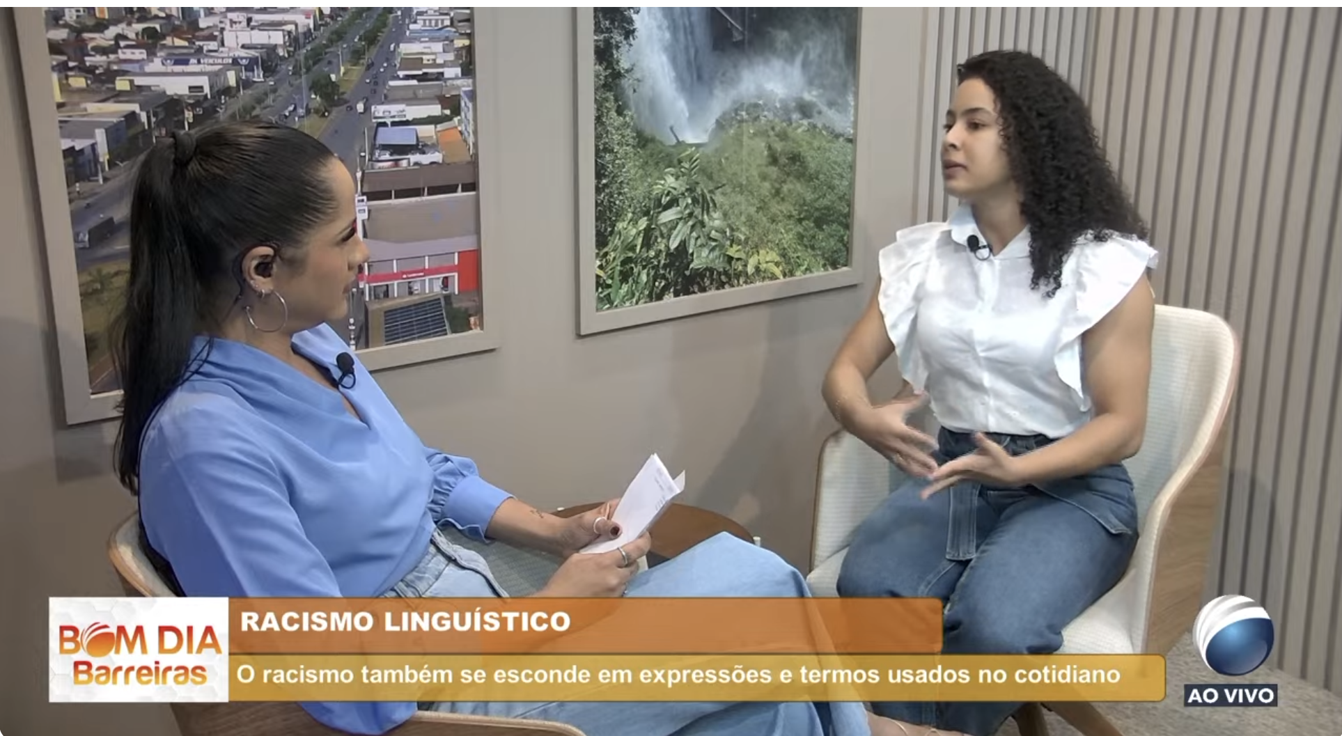 Racismo Linguístico, entrevista com estudante de mestrado do PPGEL