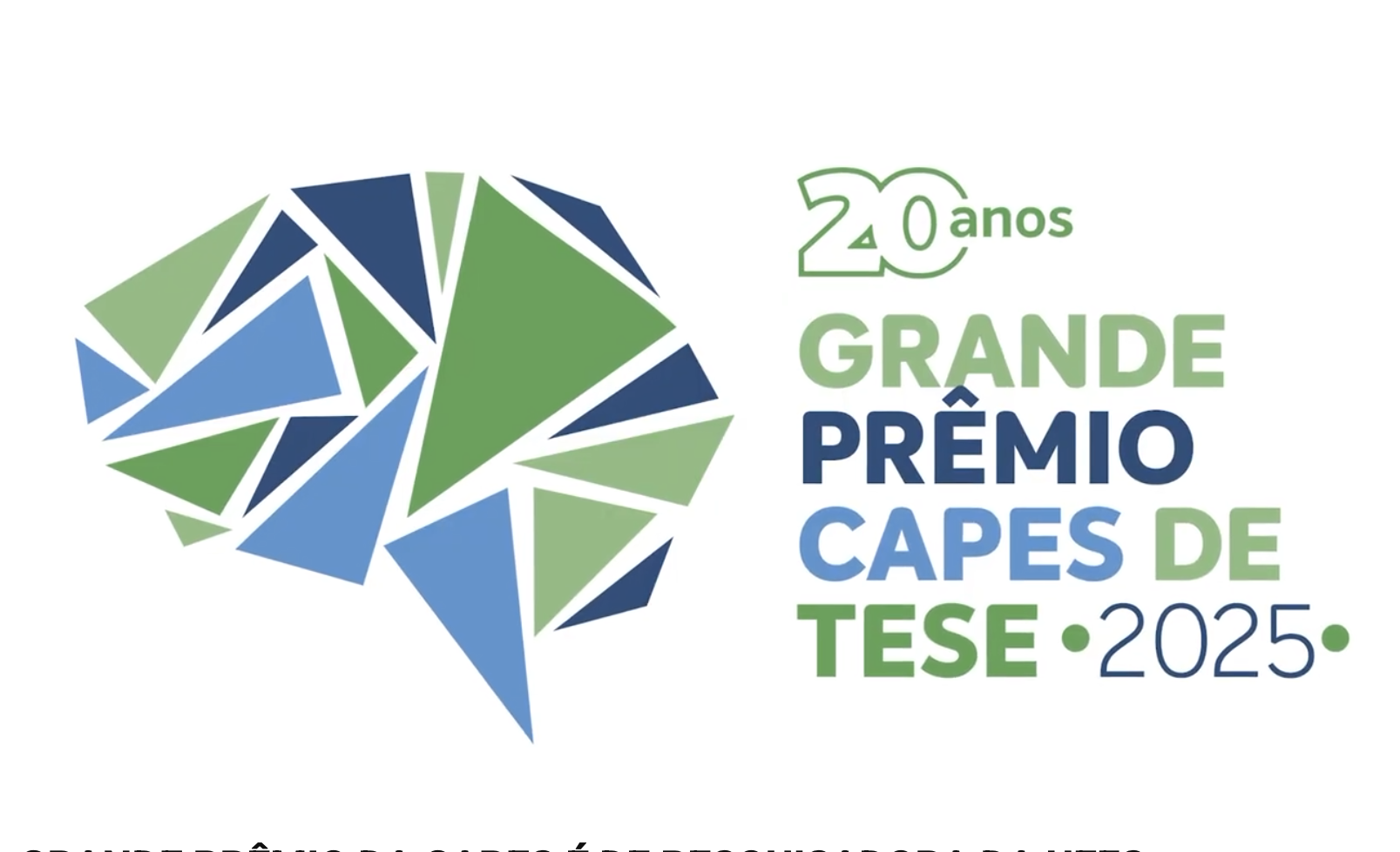 GRANDE PRÊMIO CAPES DE TESE É DO PPGEL 